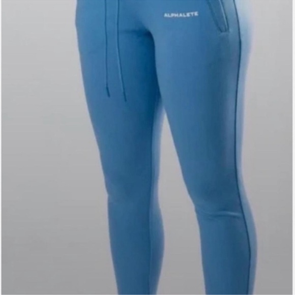 Alphalete Sky Blue Joggers - Picture 2 of 5